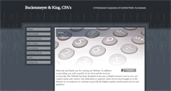 Desktop Screenshot of buckenmeyer-king-cpa.com